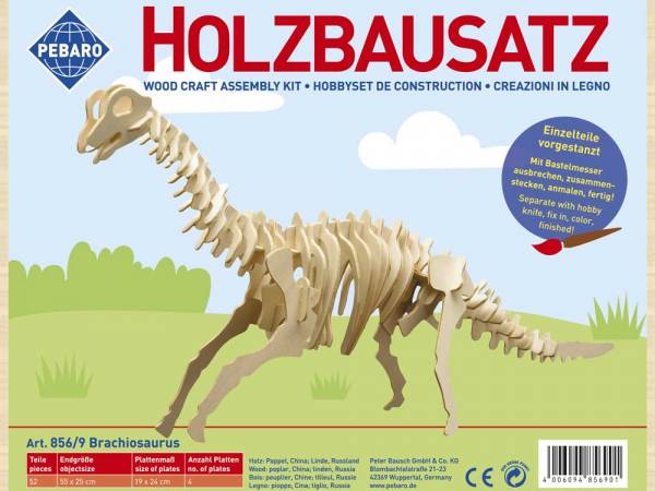 Holzbausatz Brachiosaurus