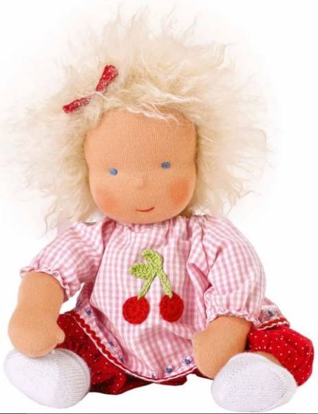 Waldorfpuppe Baby Mia 33 cm