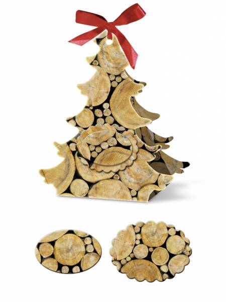 Adventskalender Bäumchen Bastelset