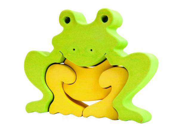 Puzzle Frosch