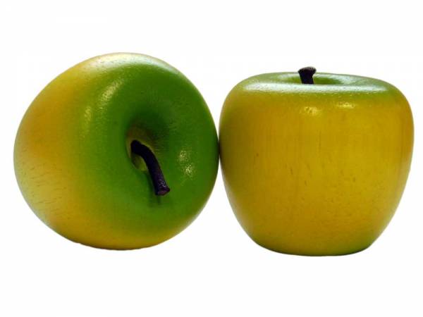 Apfel, gelb-grün, Obst